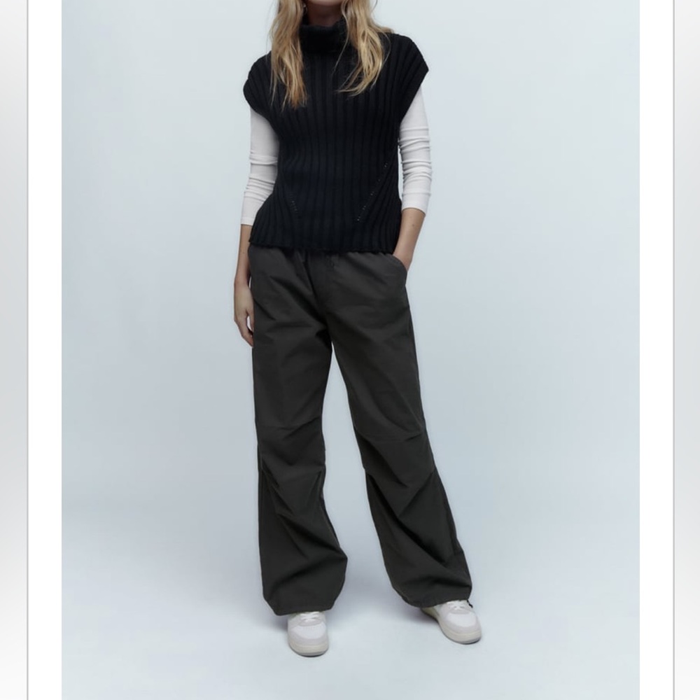 ZARA | women’s parachute pants